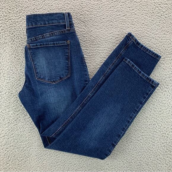 Women's Boyfriend Jeans in Blue - Picture 6 of 13